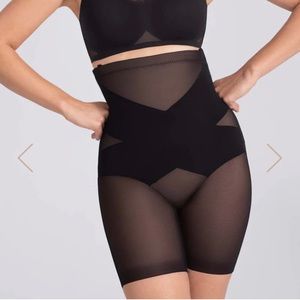 NWT Honeylove SuperPower Super Power Shorts Shapewear, Black Runway size L